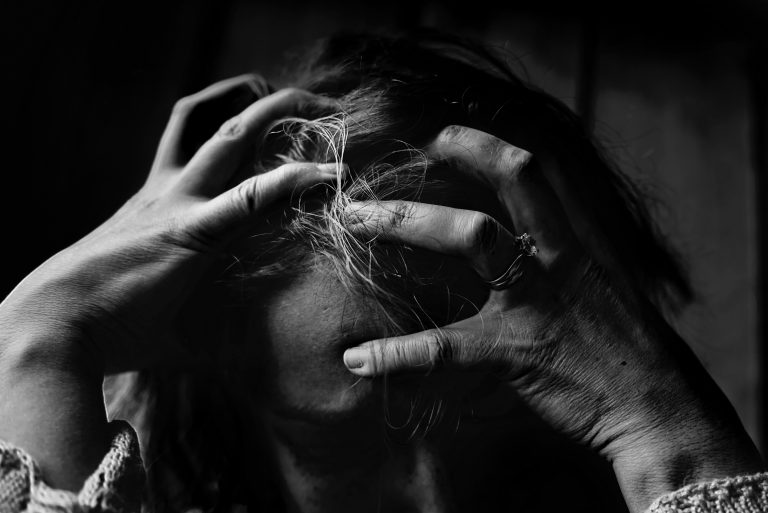 Cognitive Behavioral Therapy - black & white image