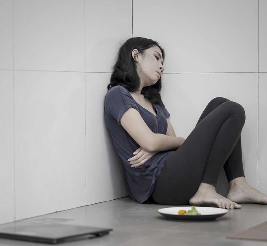 Image of a girl not eating