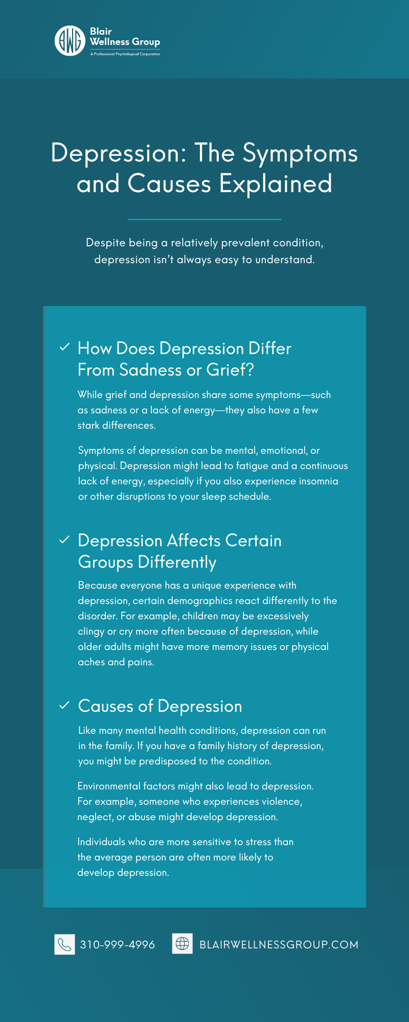 Depression: The Symptoms and Causes Explained