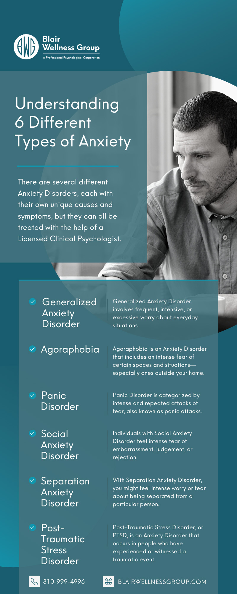 Understanding 6 Different Types of Anxiety