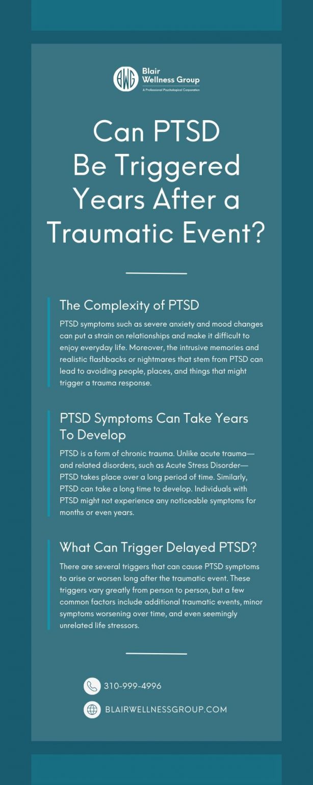 Can PTSD Be Triggered Years After a Traumatic Event?